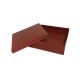 Komple Karton Kutu 35X35X10 CM - 10 Adet  Bordo